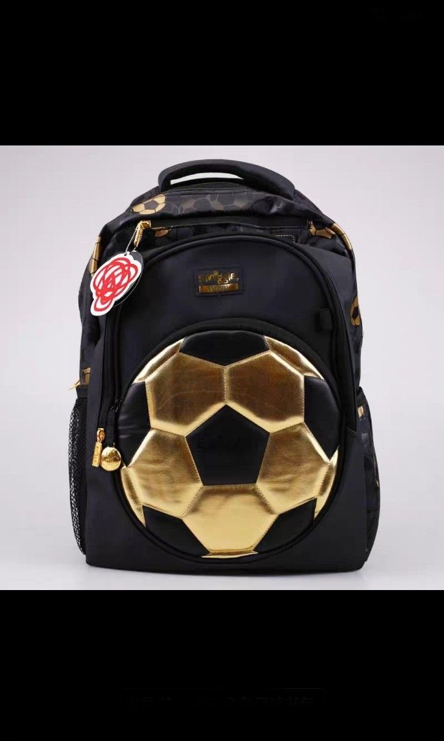 Smiggle gold football clearance bag