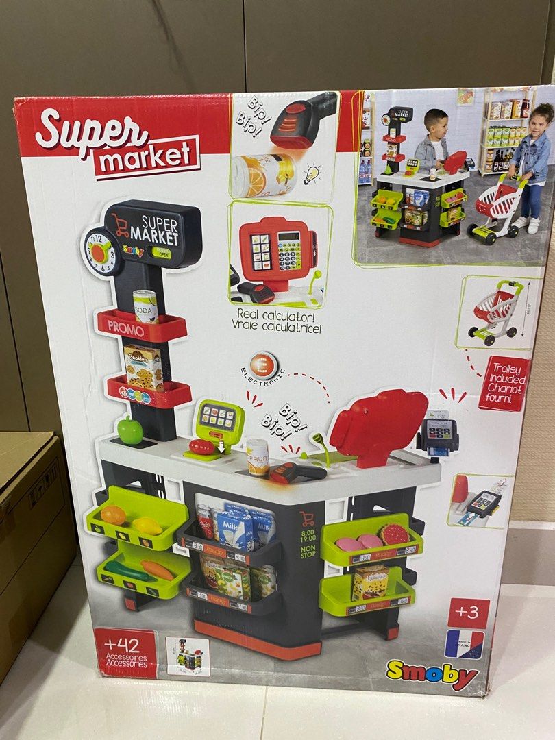 Smoby supermarket playset sale