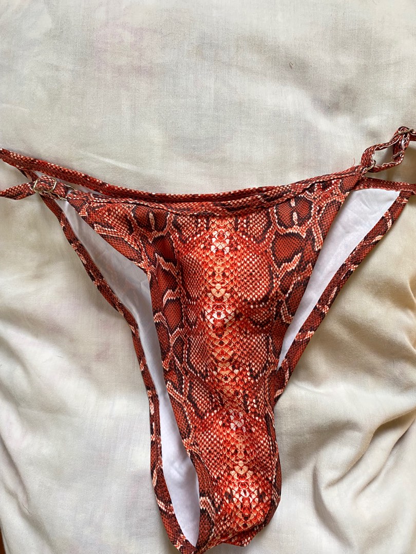 Bikini Snake Print One-piece Swimsuit