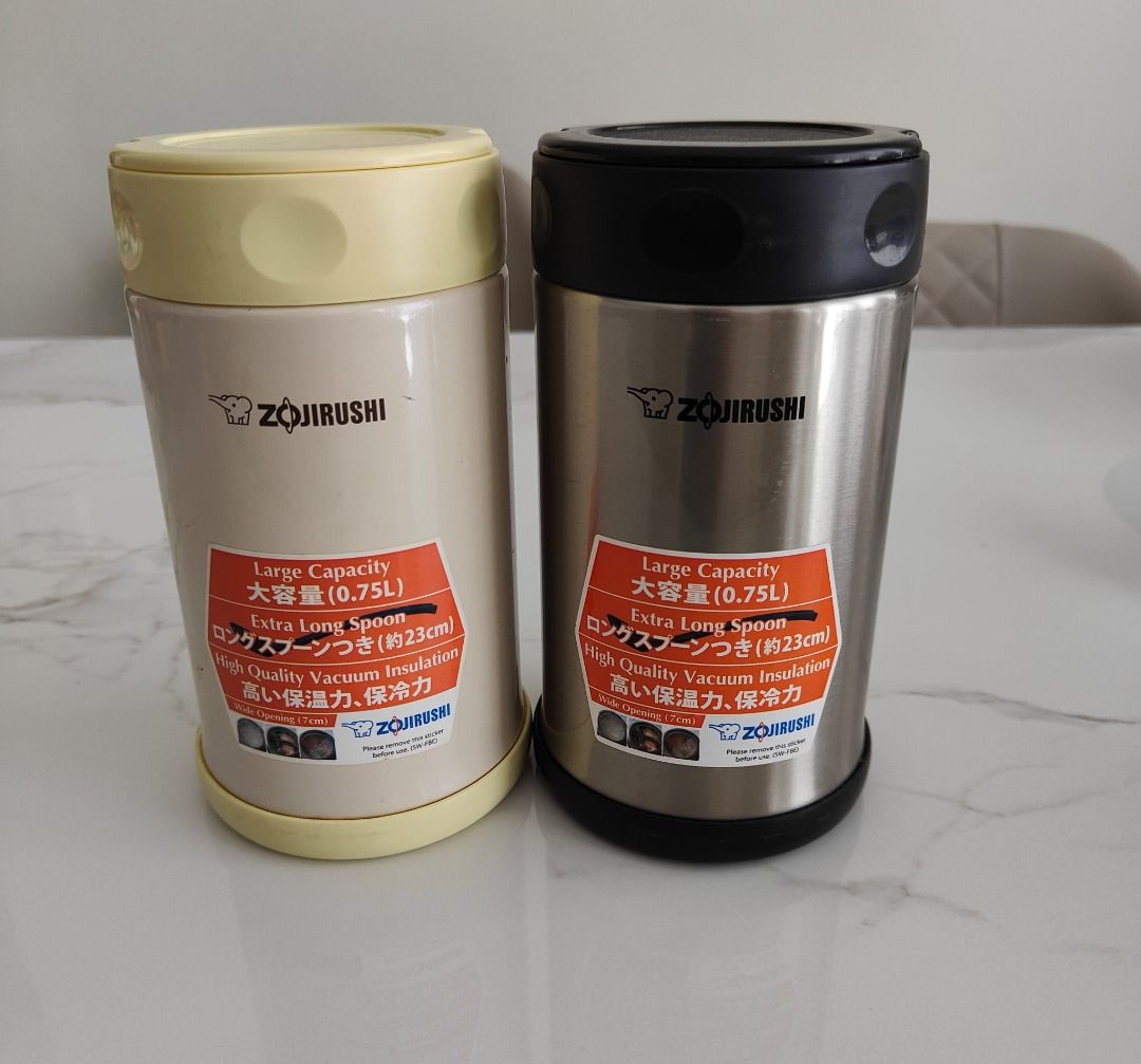 Zojirushi Stainless Steel Food Jar Stainless 0.75L Sw-fbe75xa