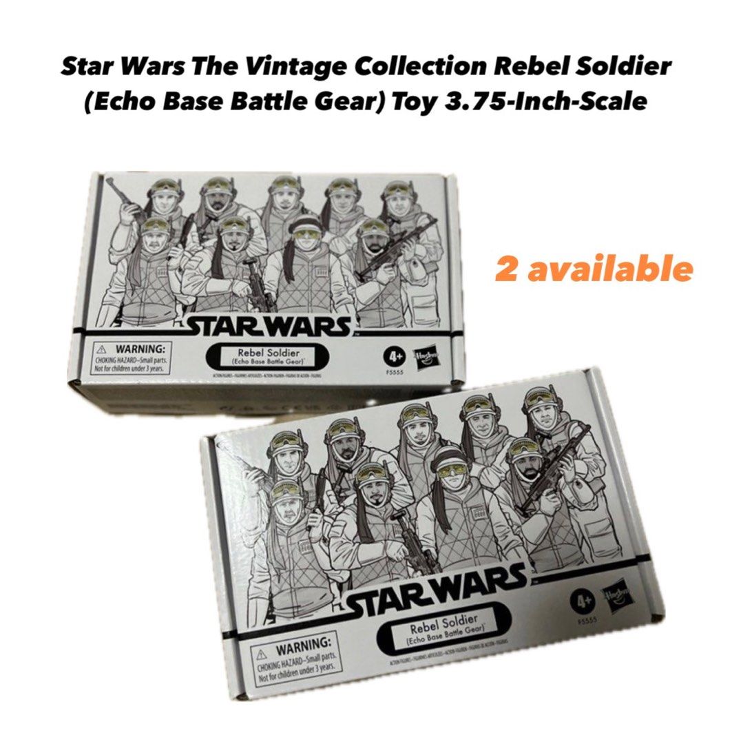 Star Wars Rebels Echo Base Battle Gear 4-Pack – 3.75" Action Figures, Hasbro