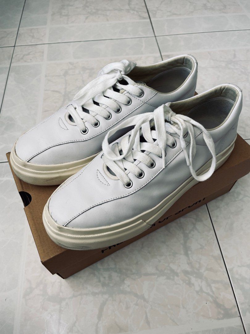 Stepney workers club dellow leather sneaker sale
