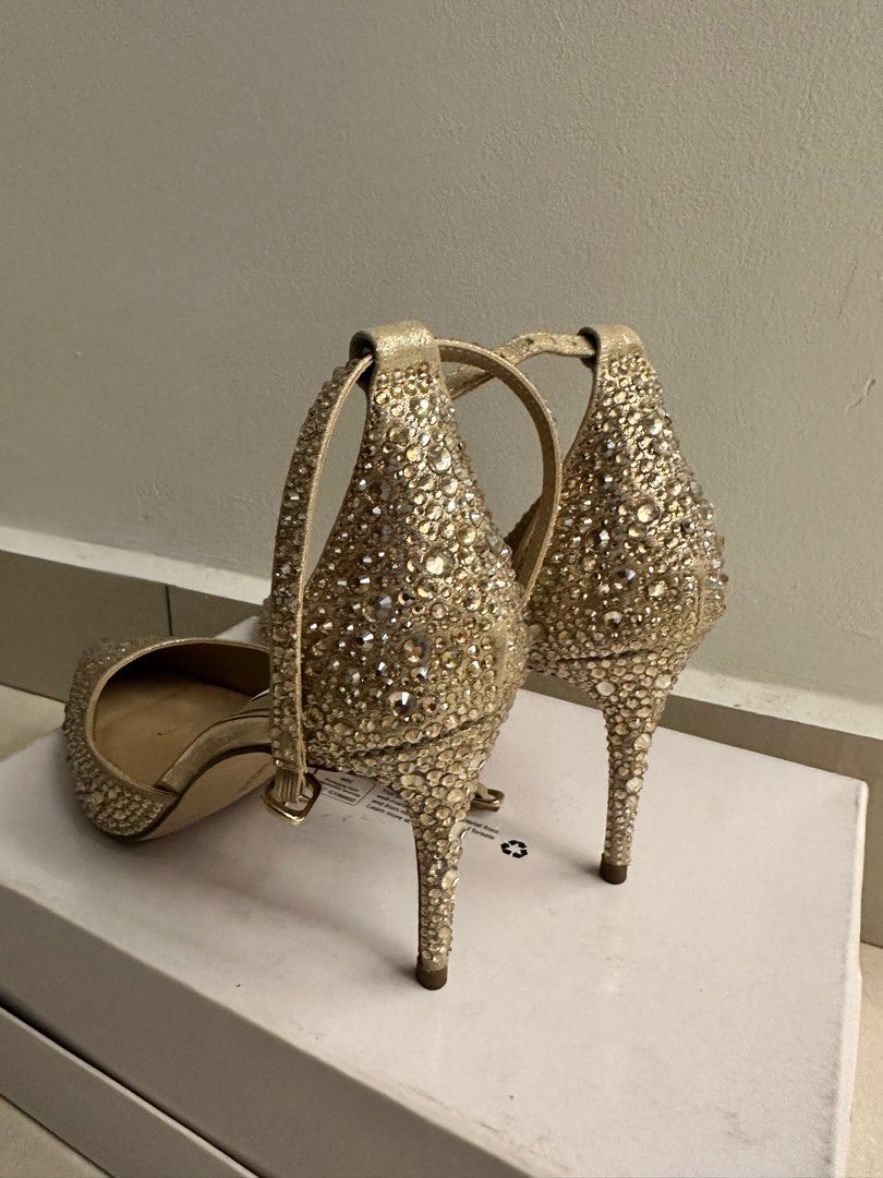 Steve madden top rhinestone heels