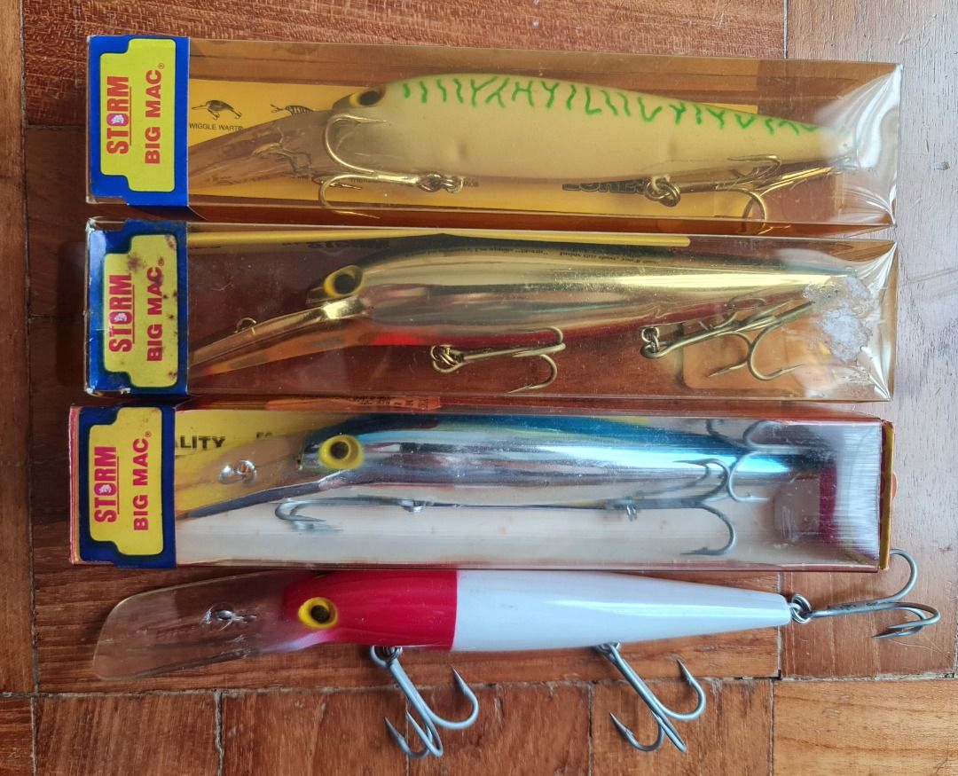 STORM BIG MAC trolling lures for sea fishing - set of 4