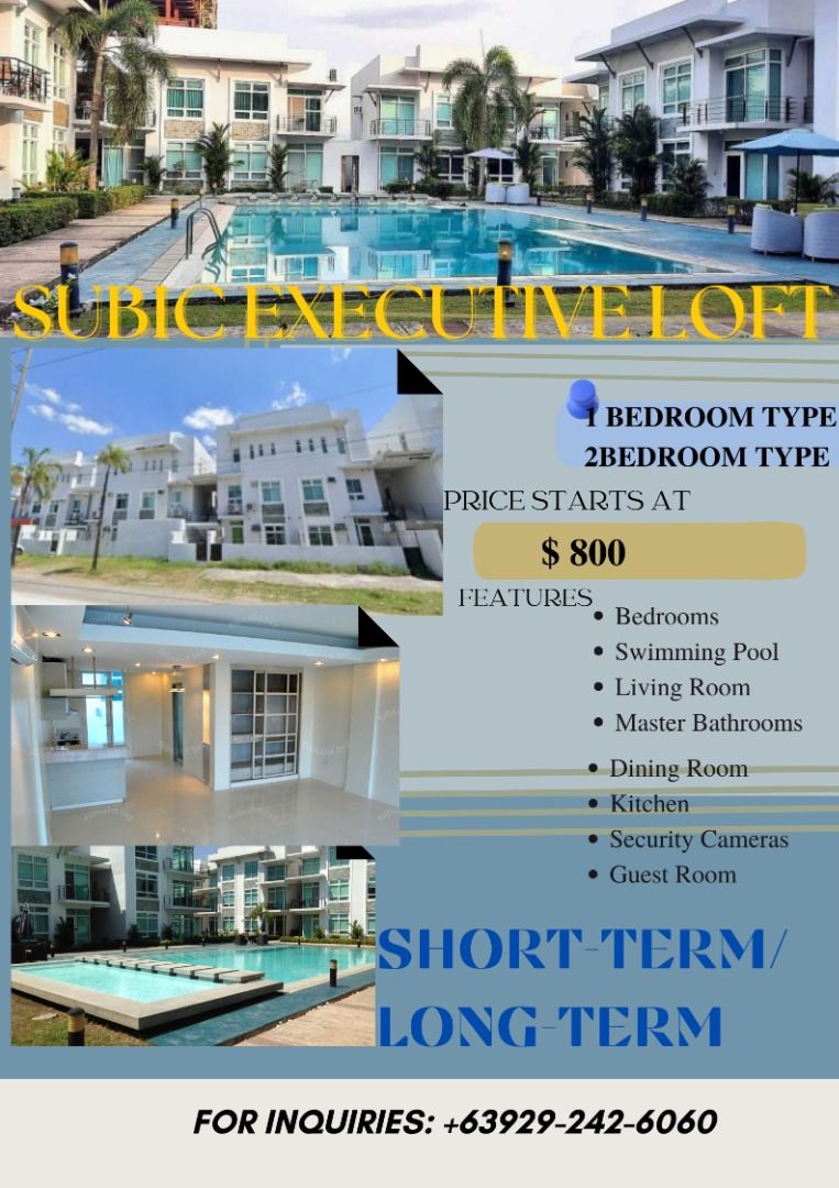 Subic Executive Loft, Property, Rentals, Apartments & Condos on Carousell