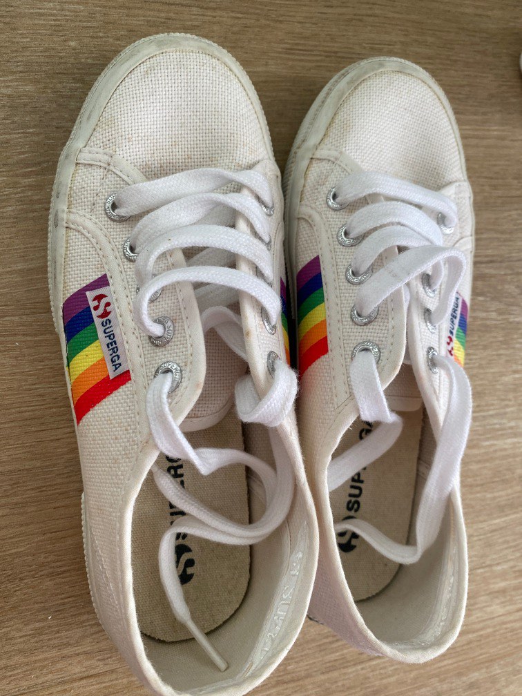 Rainbow superga hotsell