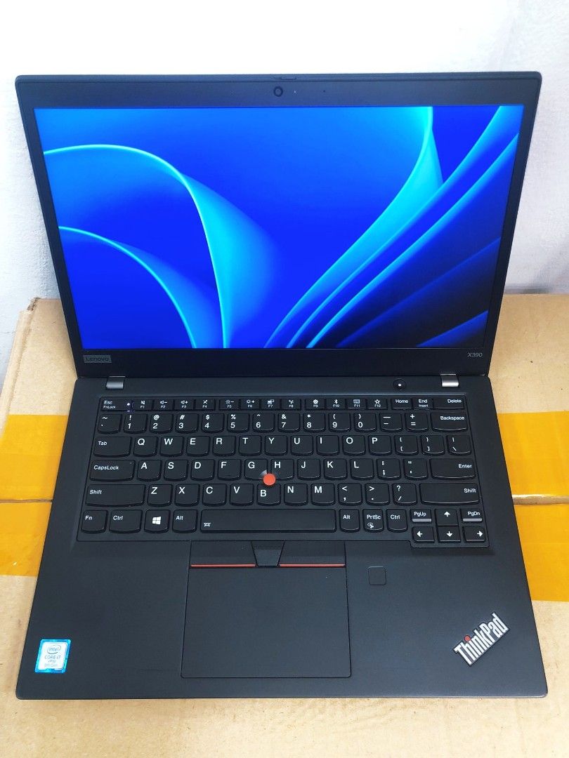 Thin Lenovo ThinkPad X390 Laptop: 8th Gen Core i7 - 16 GB RAM- 512 GB SSD-  Windows+ ms office