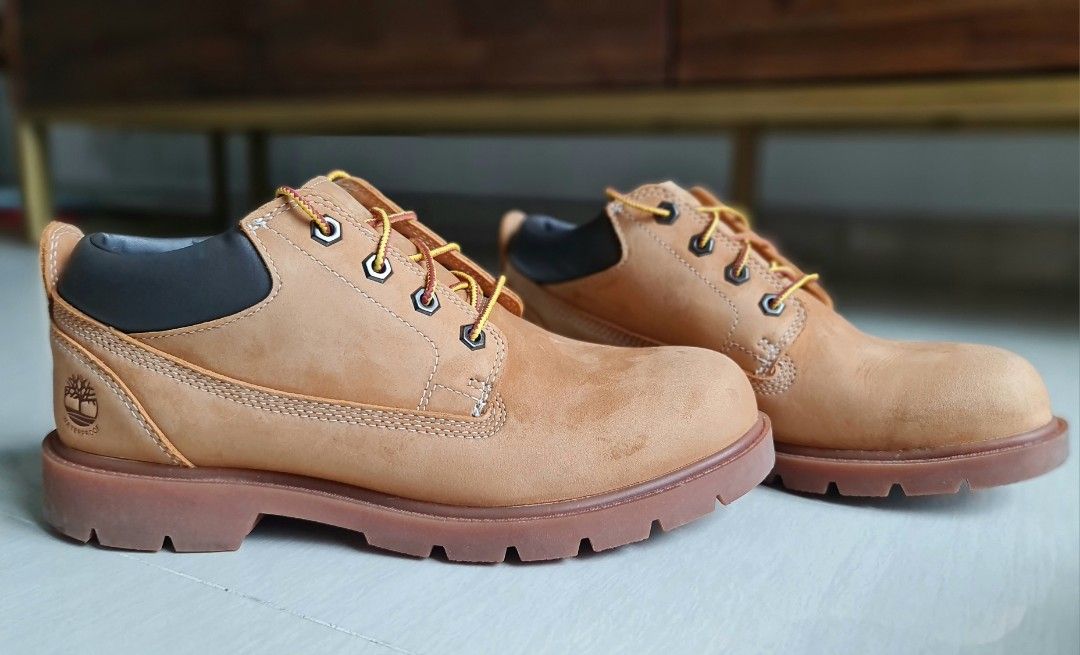 Timberland Men s Timberland Premium Waterproof Oxford Shoe Wheat