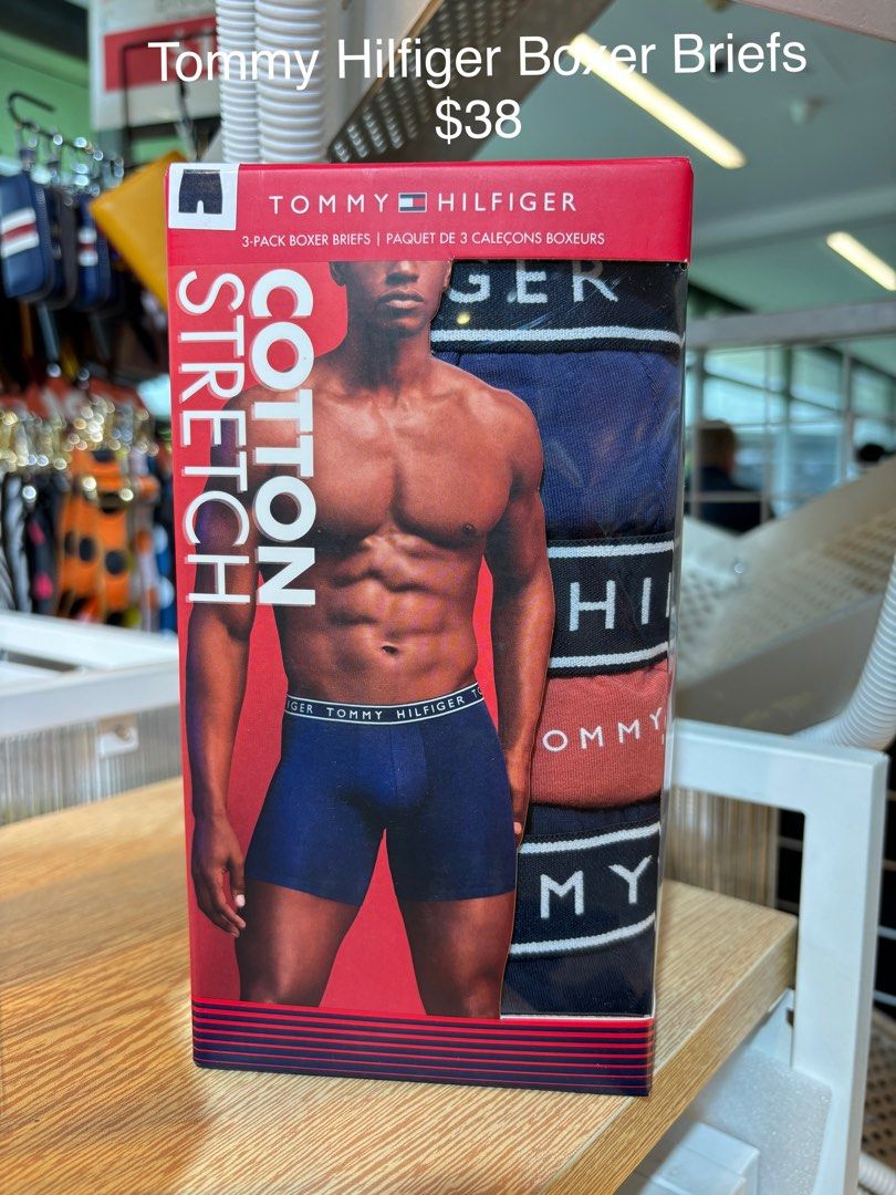Tommy Hilfiger Boxer Briefs, Men's Fashion, Bottoms, New Underwear on  Carousell