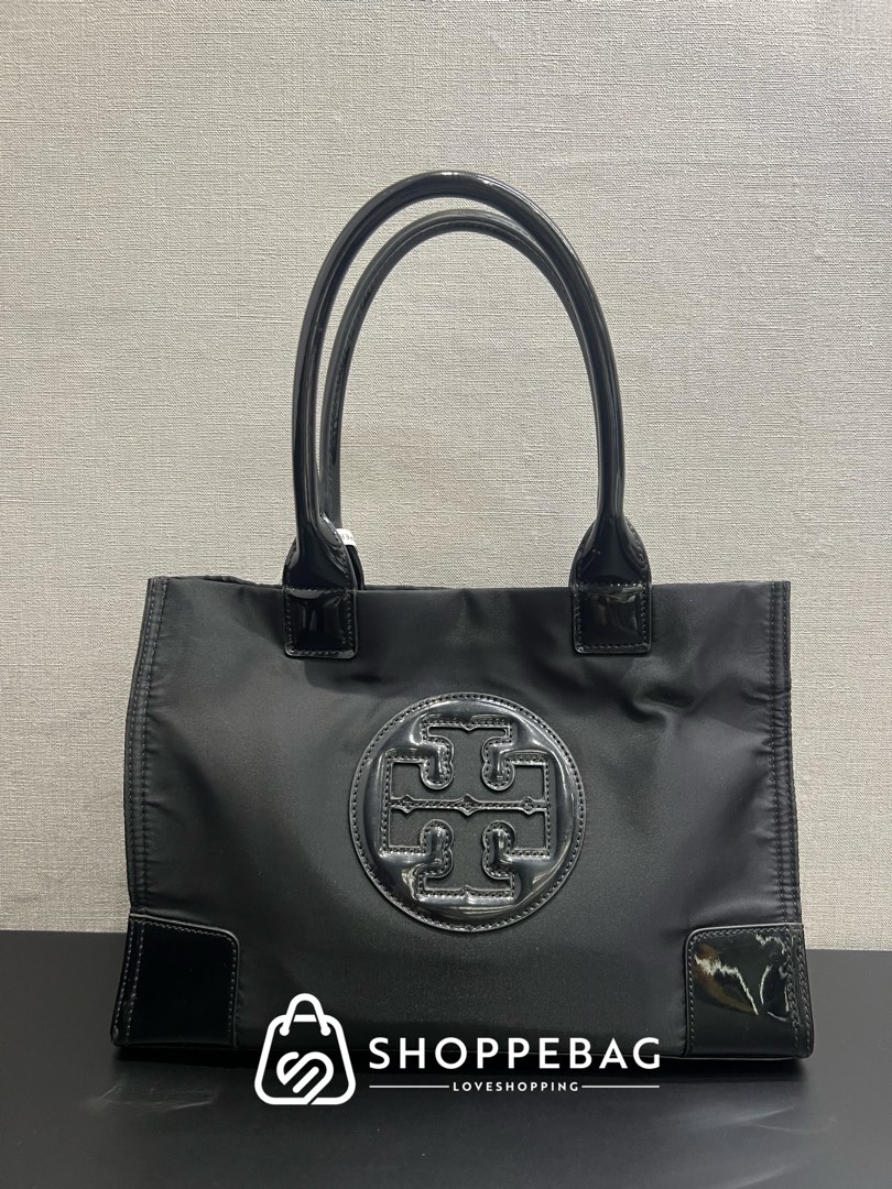 Tory Burch Top Handle Nylon Bag, Luxury, Bags & Wallets on Carousell