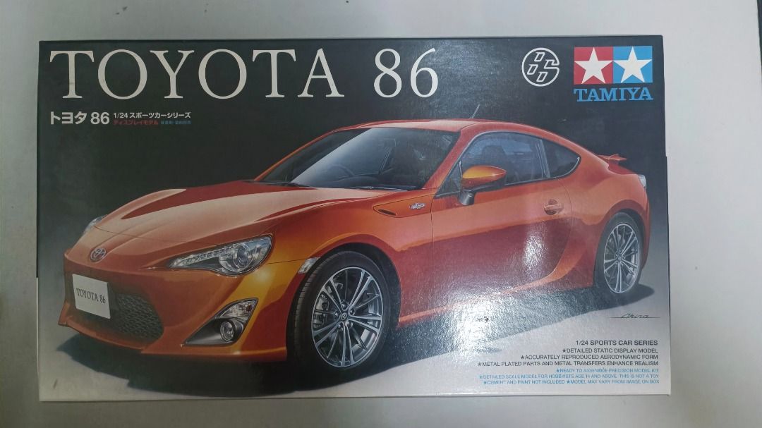 Toyota GT86 Tamiya 1 24 Hobbies Toys Toys Games on Carousell
