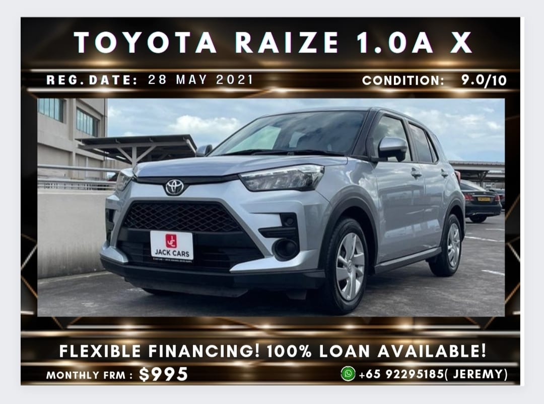 Toyota Raize 1.0 X (A), Cars, Used Cars on Carousell