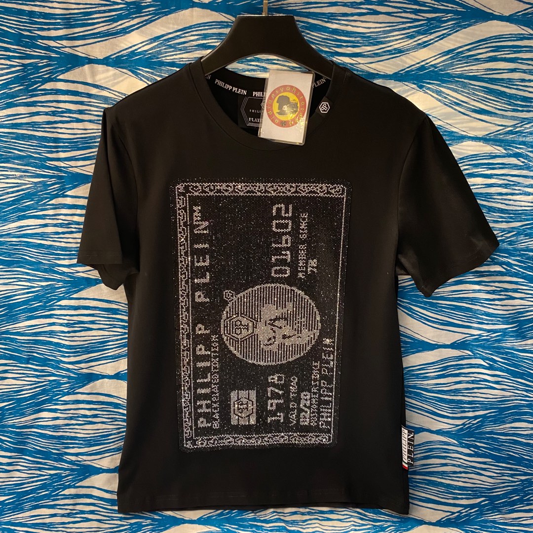 T Shirt Philipp Plein Barang Mewah Pakaian di Carousell