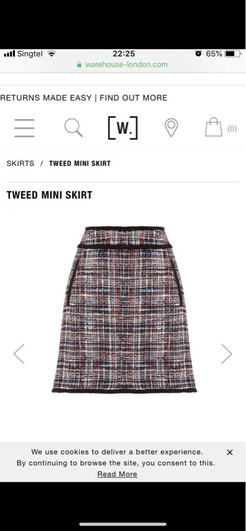 Tweed outlet skirt warehouse