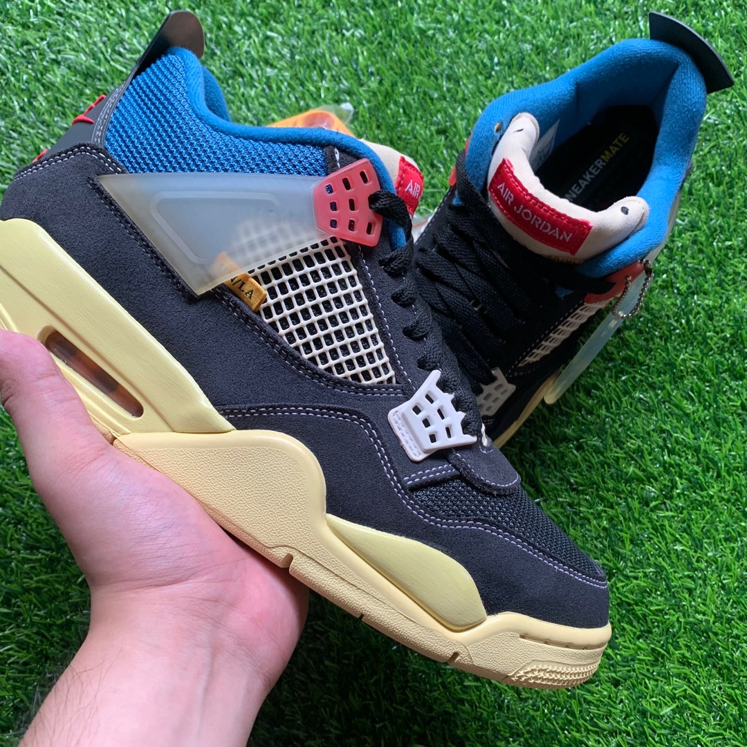 Union LA x Air Jordan 4 Off Noir Men s Fashion Footwear