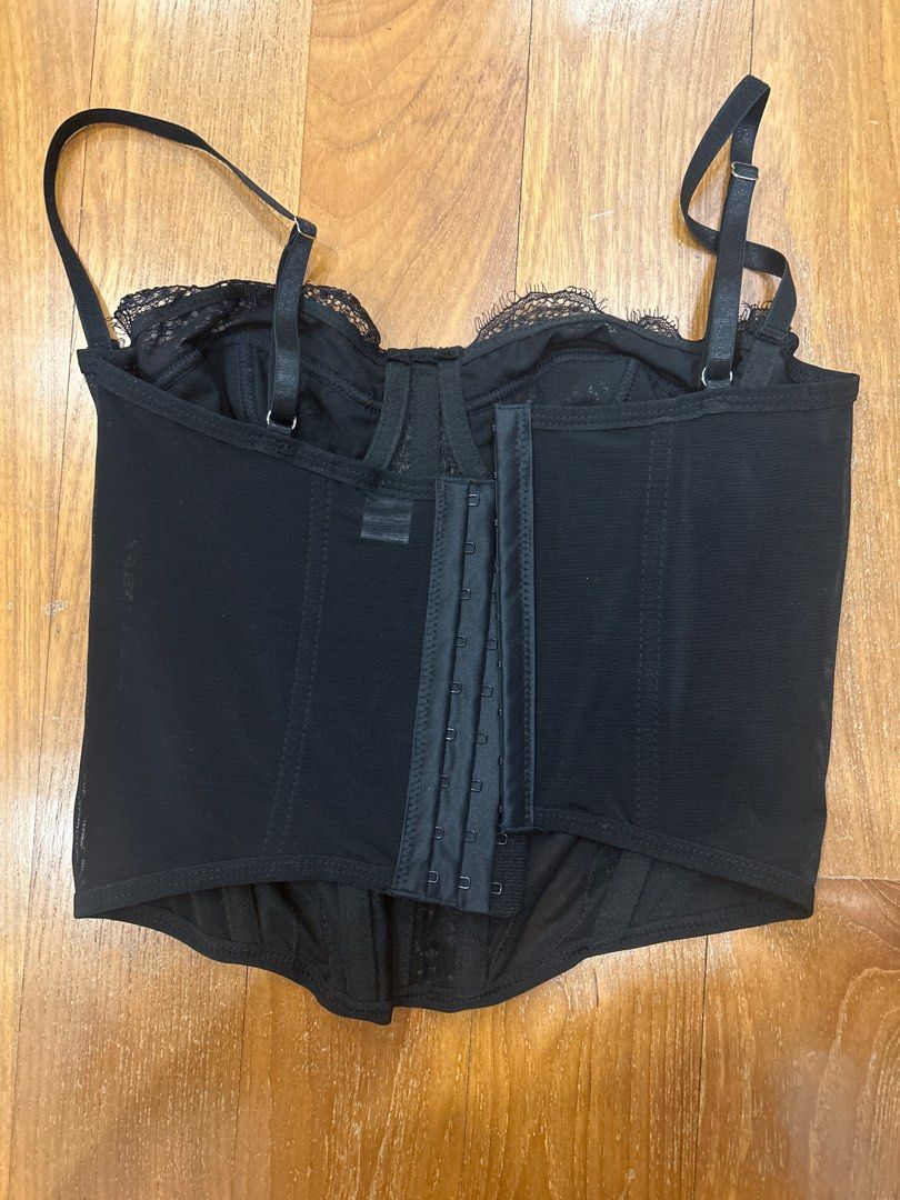 Urban Outfitters Black Out From Under Modern Love Corset