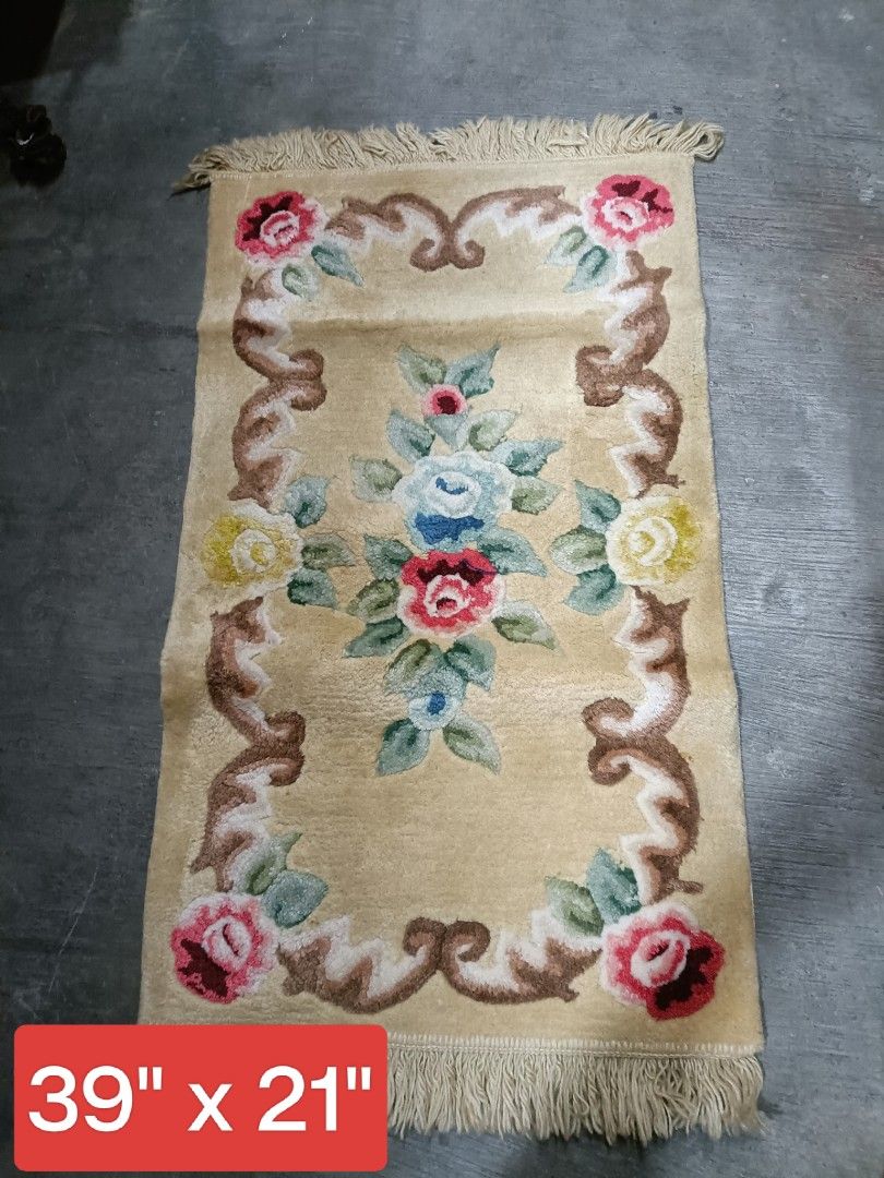 vintage carpet rug japan surplus (Category: Carpets, Mats & Flooring) located in Valenzuela. Submitted by mariteskendra012917 (Listing ID 1272966987, Image 1). Description: new arrival vintage carpet rug japan surplus see photos for dimensions we ship nationwide🛵🚗🚚🚢 📱09561709066 📱09176387625 Come and visit us at 117 F.RIVERA St.Pulo Valenzuela City 📍🗺️KENDRA YVONNE HOUSEHOLD PRODUCTS TRADING Mode of payments: GCASH BANK TRANSFER CREDITCAR