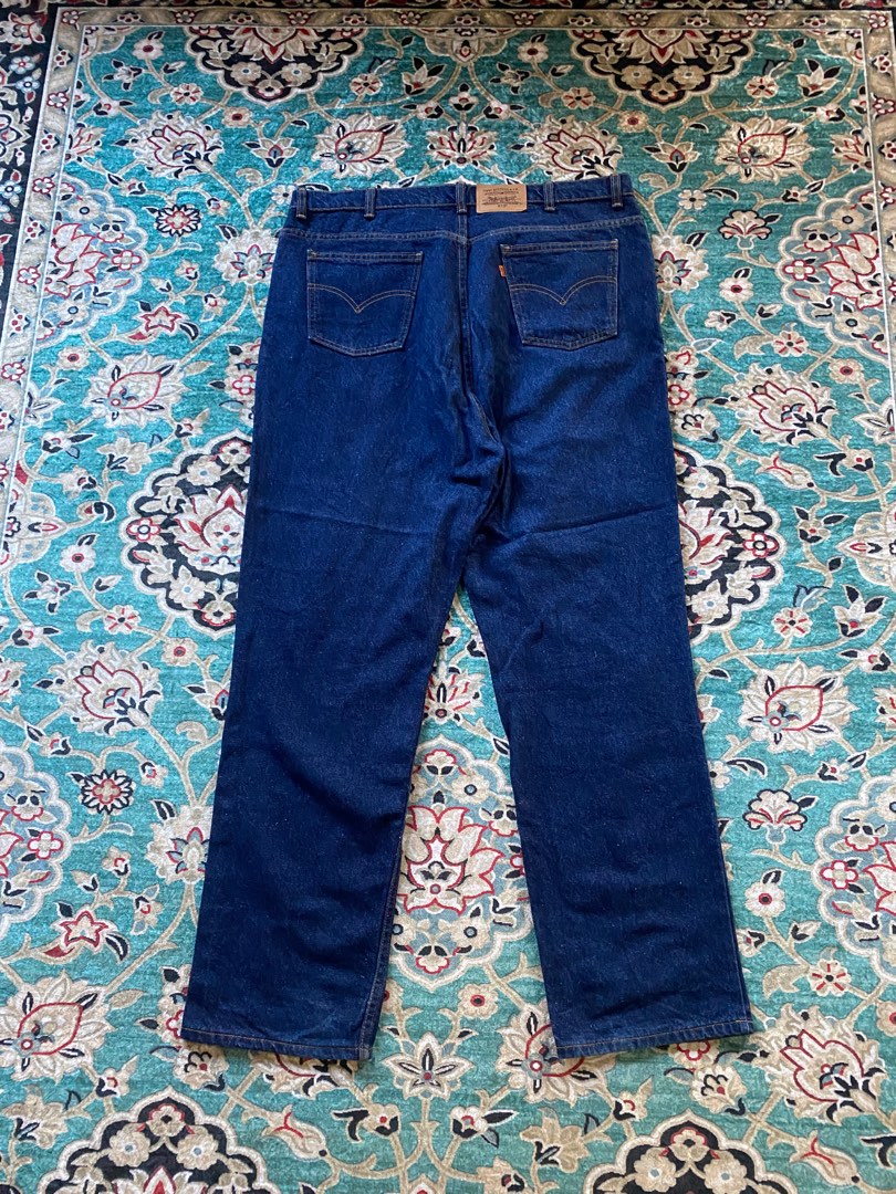VINTAGE LEVIS 619 ORANGE TAB KAIN BULU Men s Fashion Bottoms Jeans on Carousell