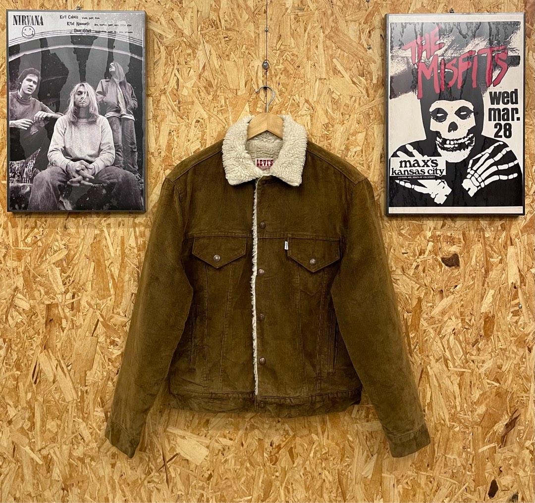 Levis vintage corduroy jacket hot sale