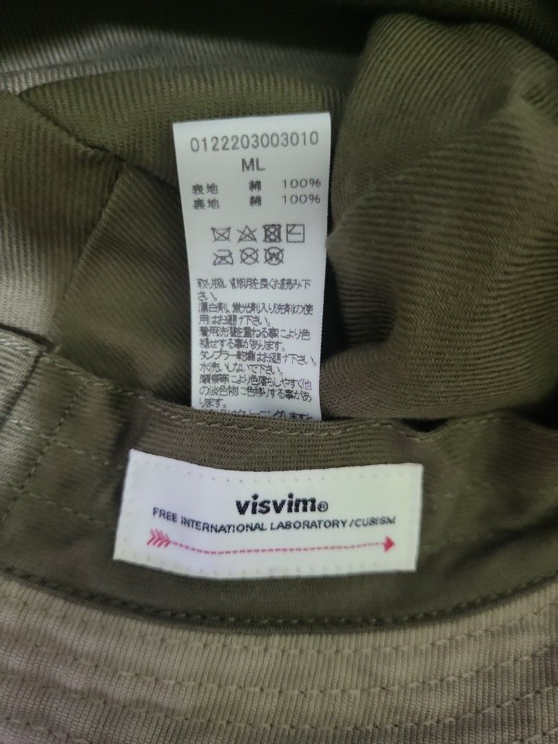 Visvim (Category: Caps & Hats) located in Singapore. Submitted by kaylem2011 (Listing ID 1272921674, Image 3). Description: Visvim Dom Bucket Hat. Sz M-L.