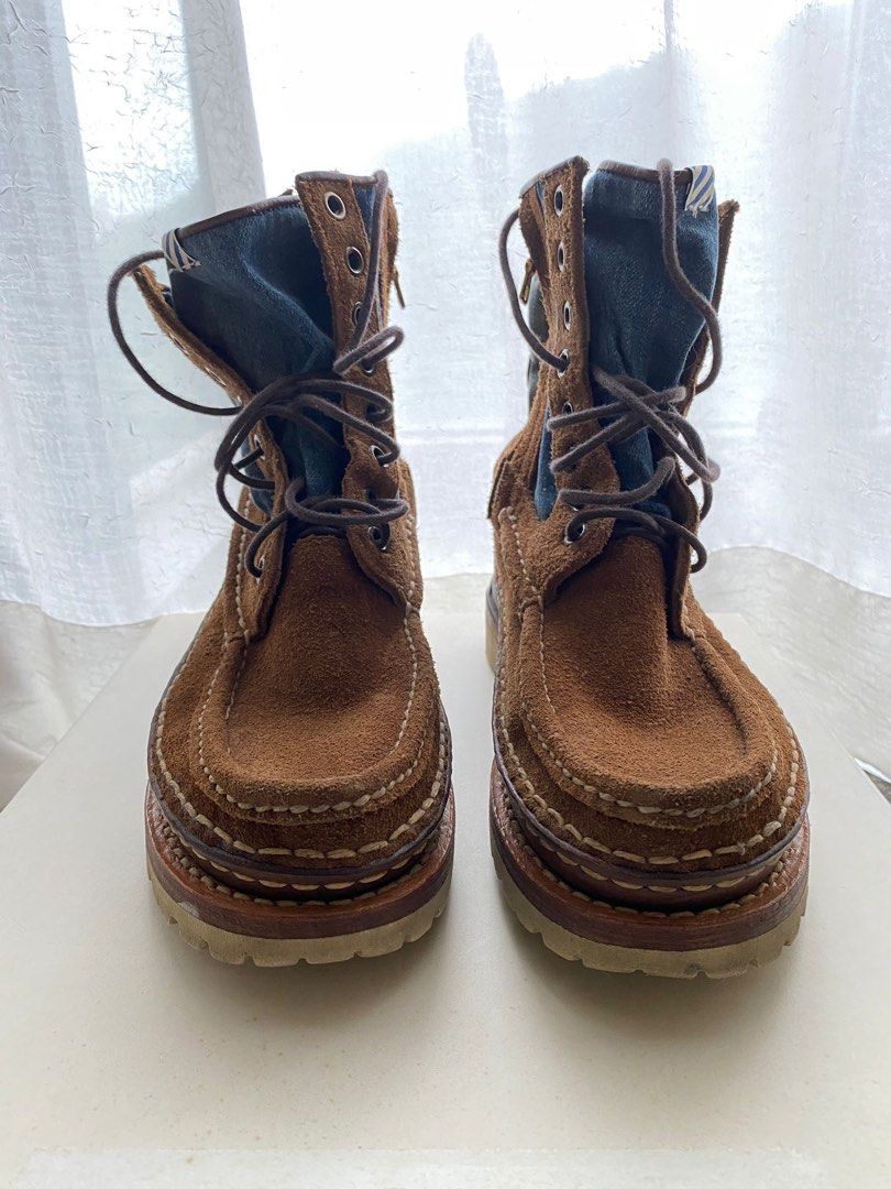 Visvim Grizzly brigadier boot ict, 名牌, 鞋及波鞋- Carousell