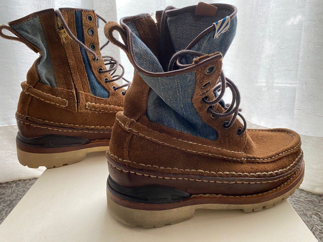 Visvim Grizzly brigadier boot ict, 名牌, 鞋及波鞋- Carousell