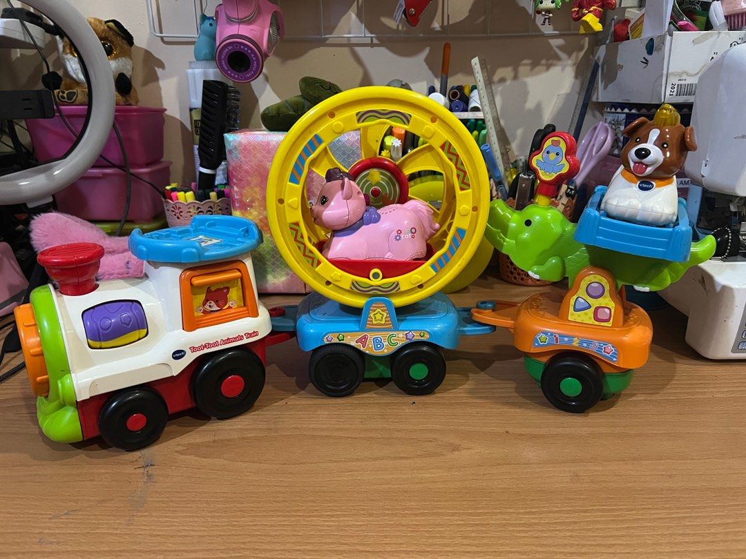 Vtech toot toot animal train new arrivals