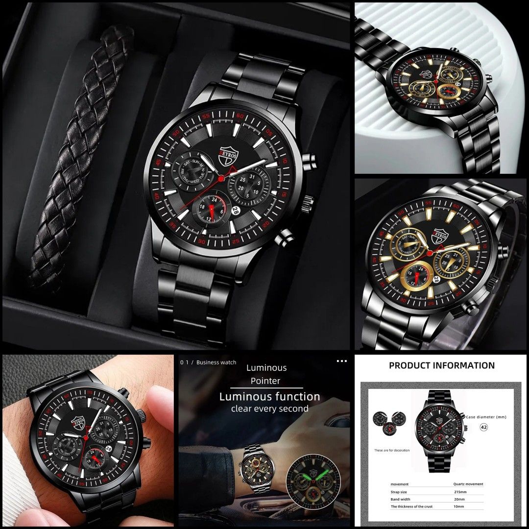Men fashion watch hot sale