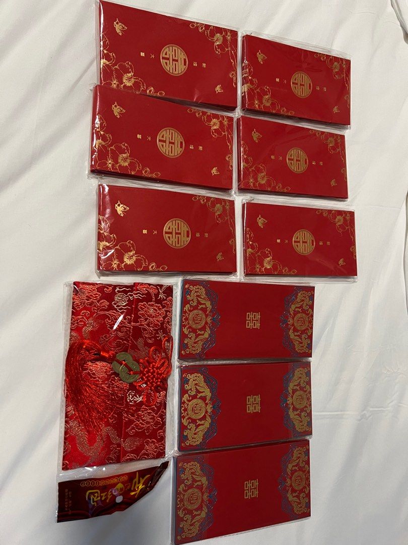 Red Pakets Wedding red packets, Hobbies & Toys, Stationery & Craft, Occasions ...