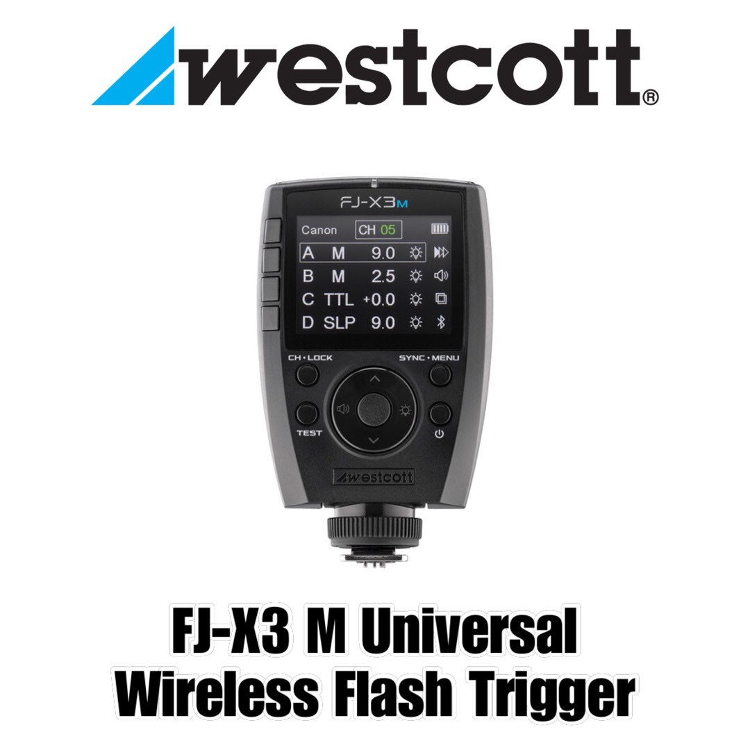 Westcott FJ-X3 M Universal Wireless Flash Trigger (4785), Photography