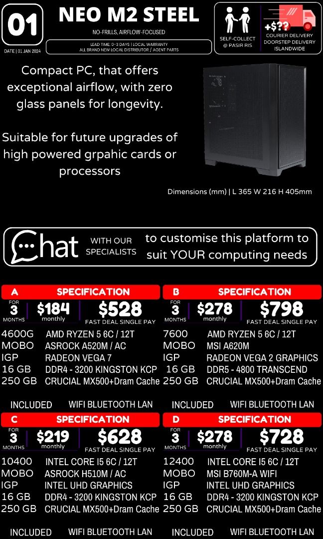 WORKSTATION 2024 BUILDS | INTEL CORE I5 10400 11400 WORKSTATION OFFICE ...