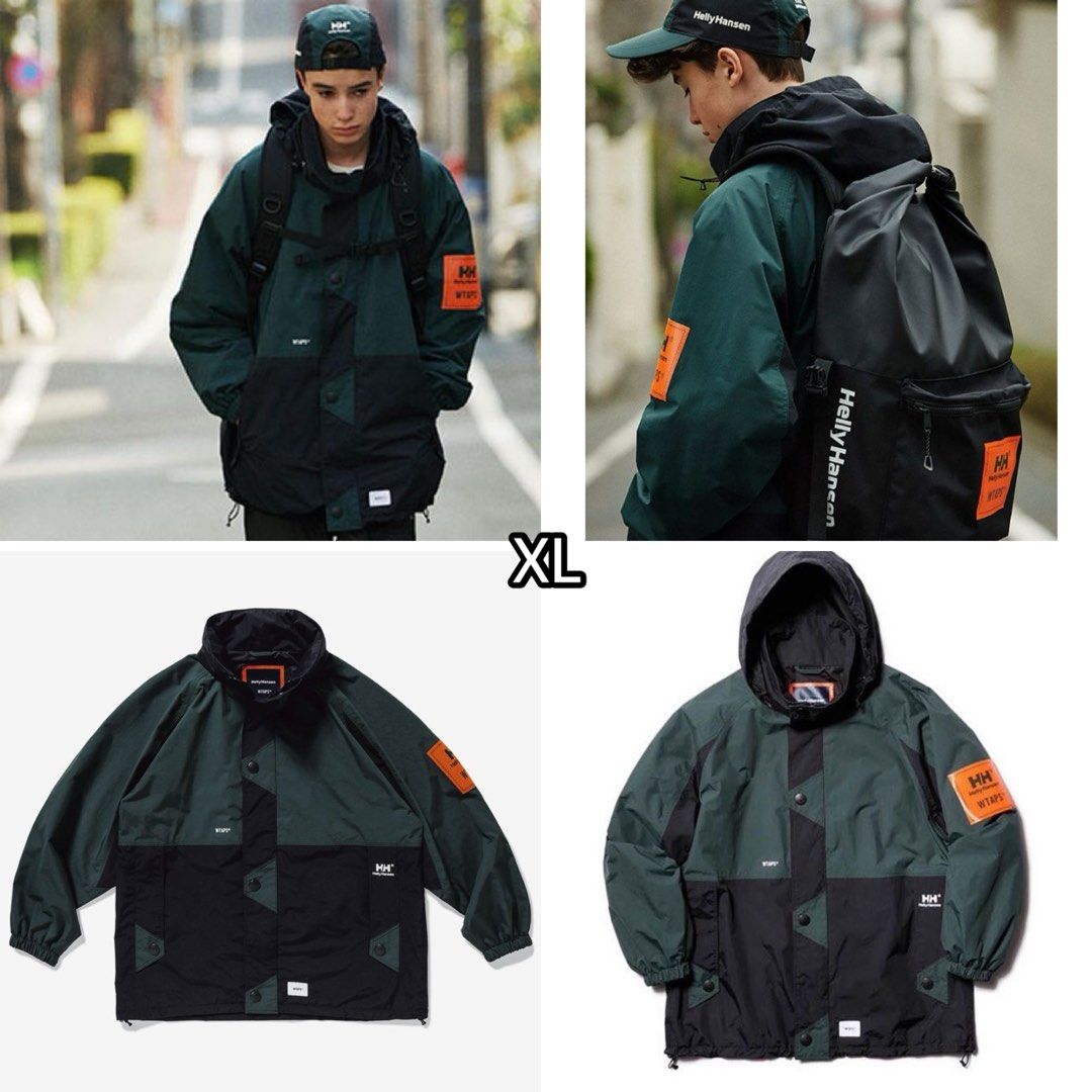 WTAPS X Helly Hansen Bow Jacket 聯名機能外套, 他的時尚, 外套及戶外