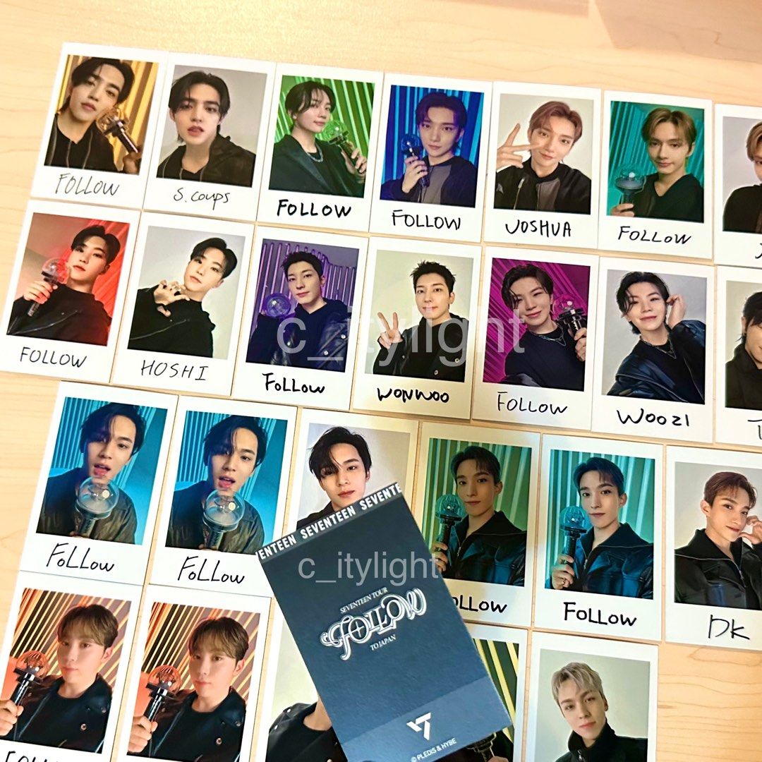 WTS) SEVENTEEN - FOLLOW To Japan Instant Photo Sticker - s.coups