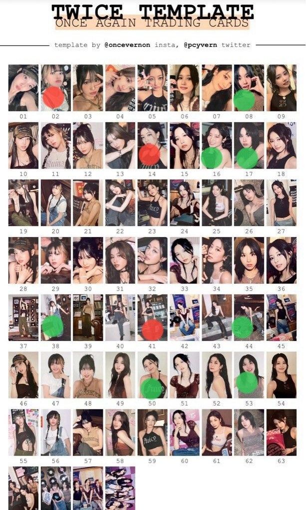 wtt/wts once again twice trading cards, Hobbies & Toys, Memorabilia &  Collectibles, K-Wave on Carousell