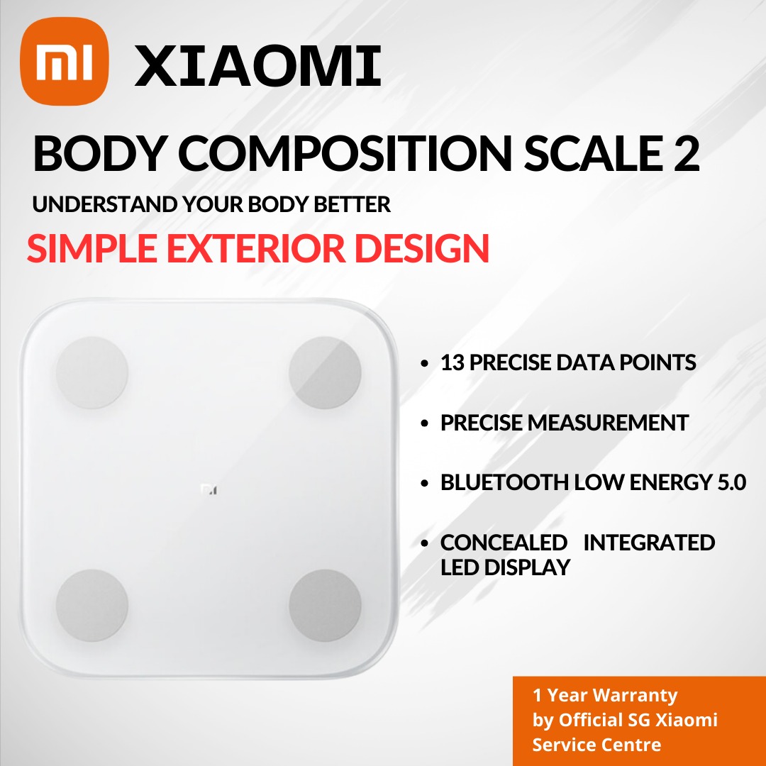 Xiaomi Mi Body Composition Scale 2 High Precision Body Balance LCD ...