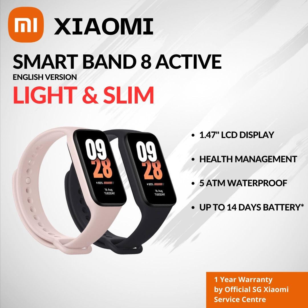 Xiaomi Smart Band 8 Active arrives with 50+ fitness modes