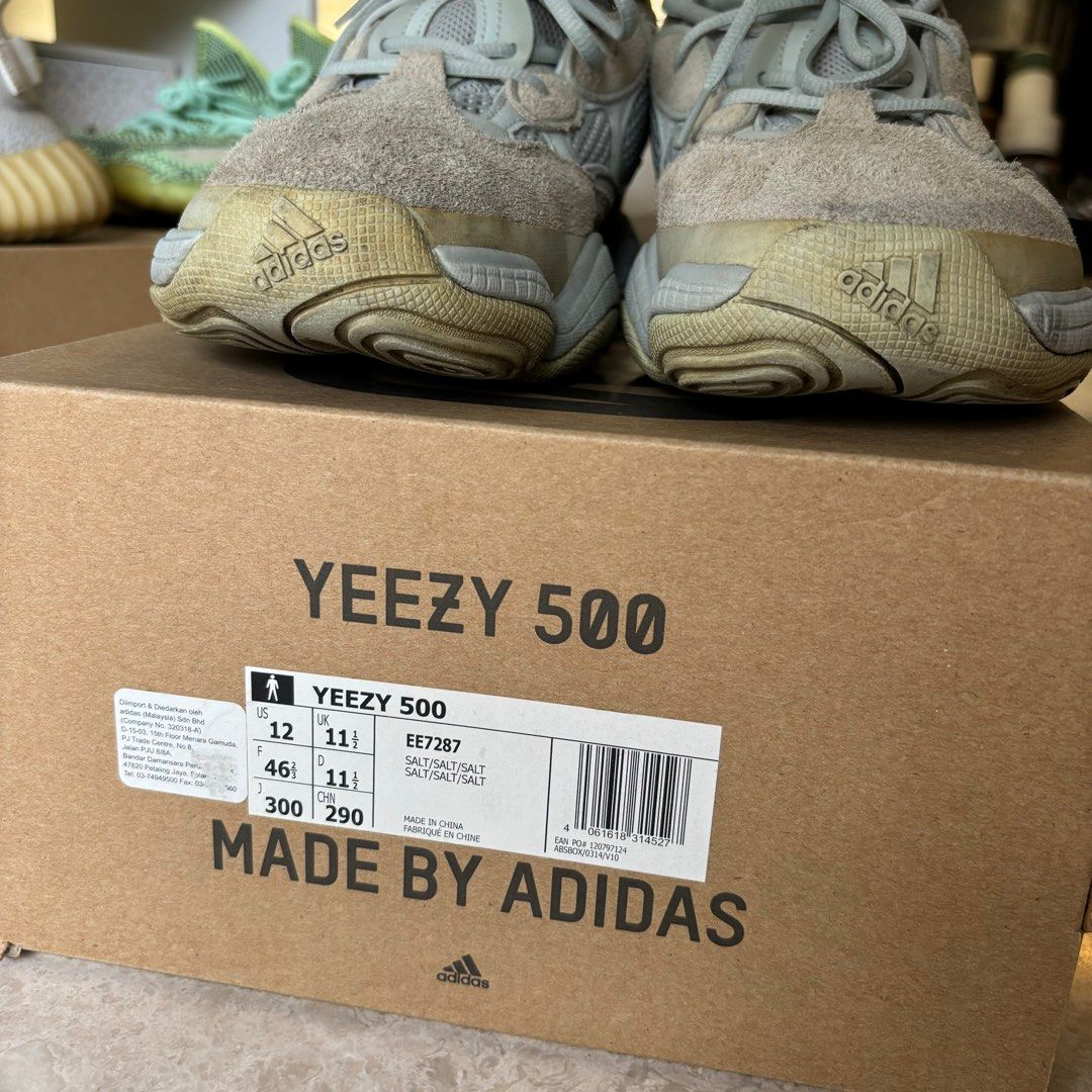Fake yeezy 500 box top