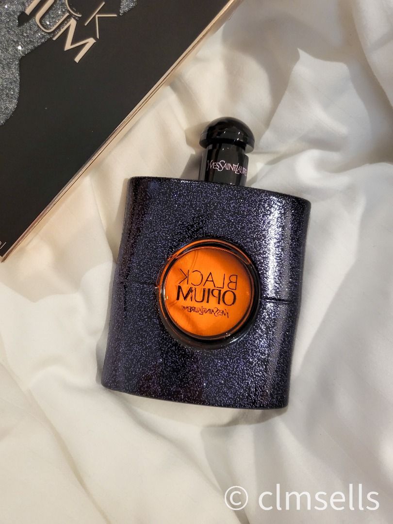 Black opium fake sale