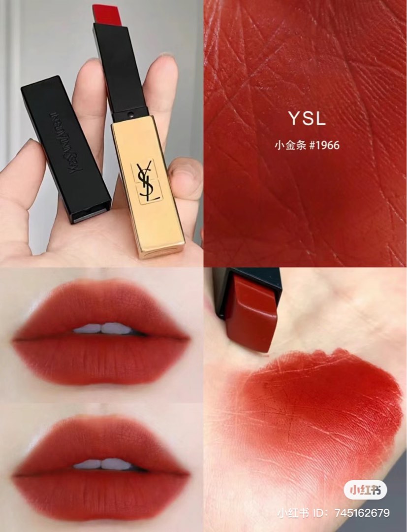 YSL The Slim Lipstick 1966 BNIB Beauty Personal Care Face Makeup on Carousell