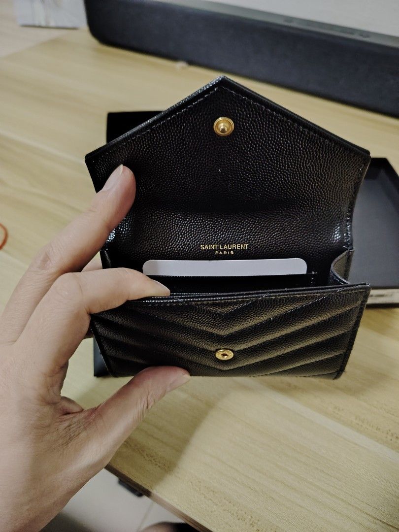 Saint laurent wallet discount review