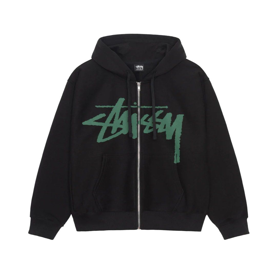 100% Authentic) Stussy Venus Zip Hoodie, Men's Fashion, Coats