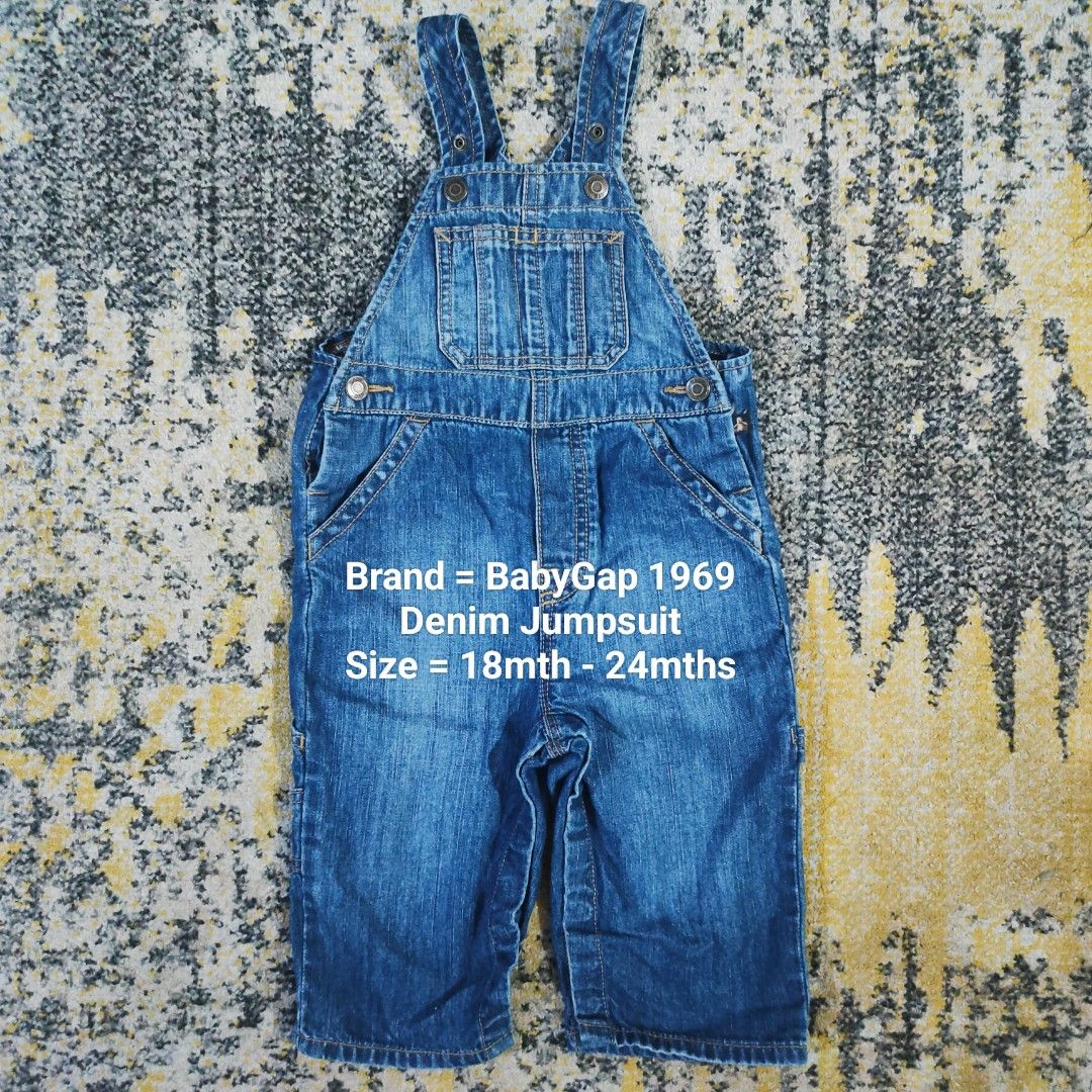 Gap 1969 denim jumpsuit store