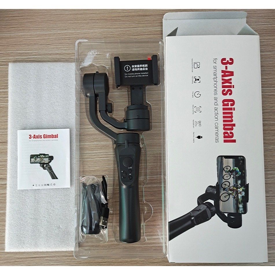 3 Axis Gimbal Phone Stabilizer for camera photography (Category: Gimbals & Stabilizers ) located in Manila. Submitted by techboss_mnl (Listing ID 1273245441, Image 1). Description: Good as new. USED FOR TESTING ONLY LIKE BRAND NEW The 3 Axis gimbal uses a high-precision brushless motor, which provides in real time compensation according to the gimbal's posture, eliminates image shake, and achieves Lossless image stabilization 1.Packing box 2.Gimb