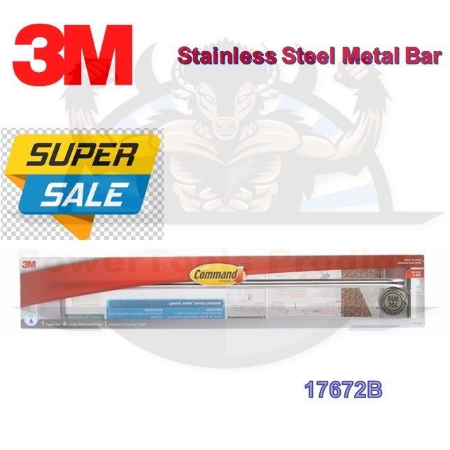 Command stainless steel towel bar new arrivals