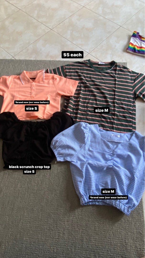 Cheap crop online tops under $5