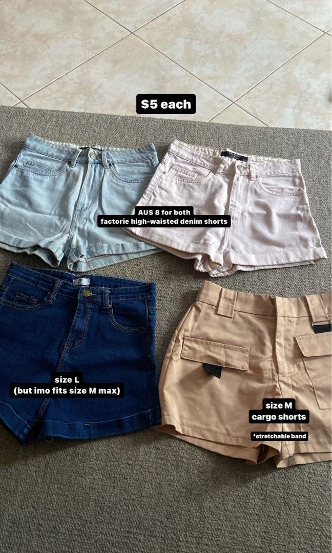 Womens shorts hot sale under $5