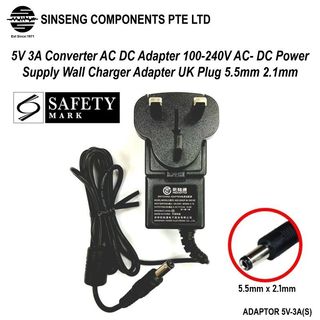  ARyee 12V 5A AC Adapter Charger Power Supply for Security  Camera CCTV DVR Surveillance System : Electronics