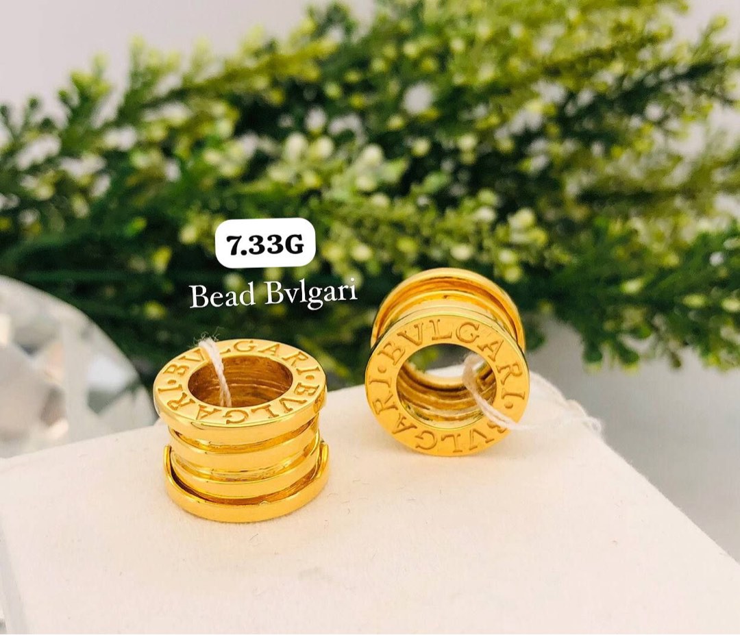 Bvlgari sale gold earrings