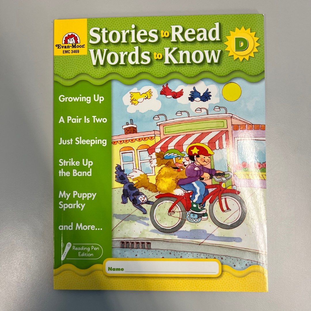 Stories to read, Words to know. (Evan-Moor educational publishers