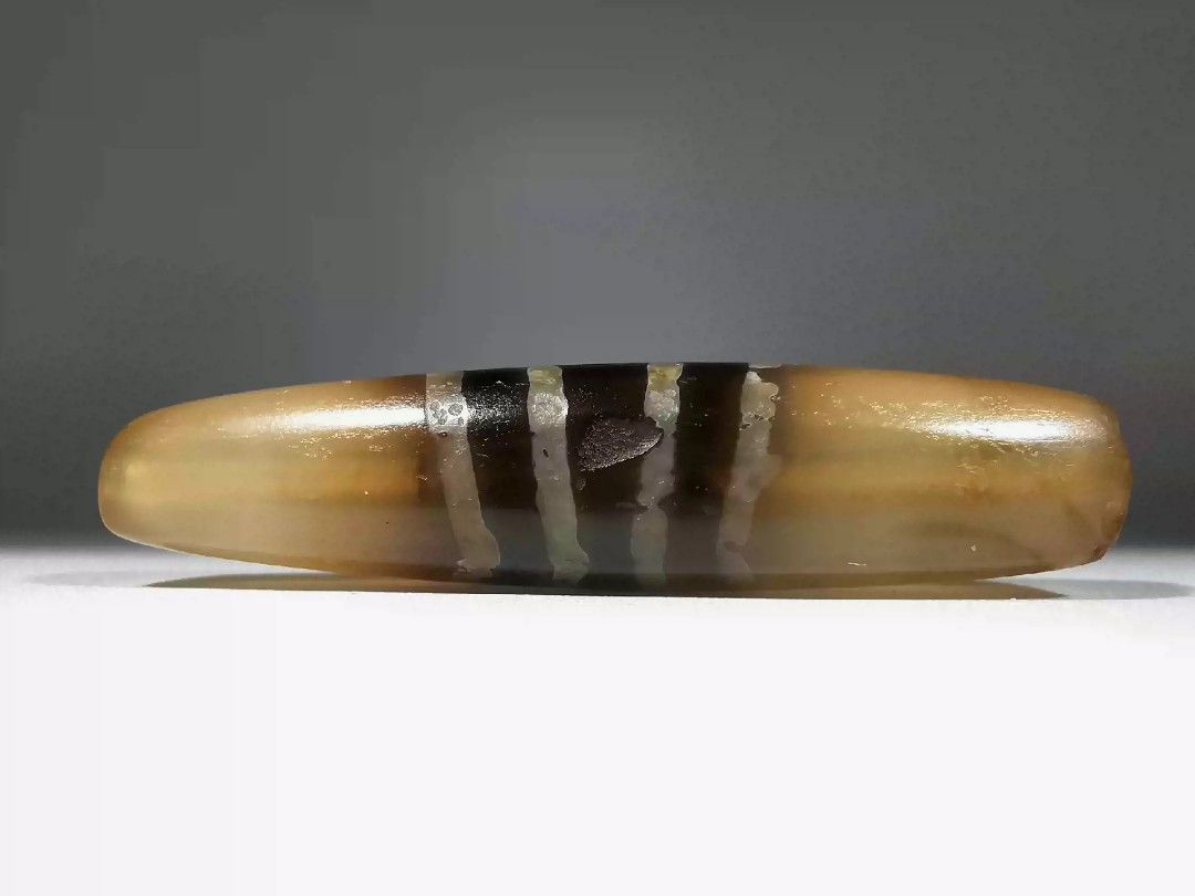 瑪瑙龍眼金線天珠9-168